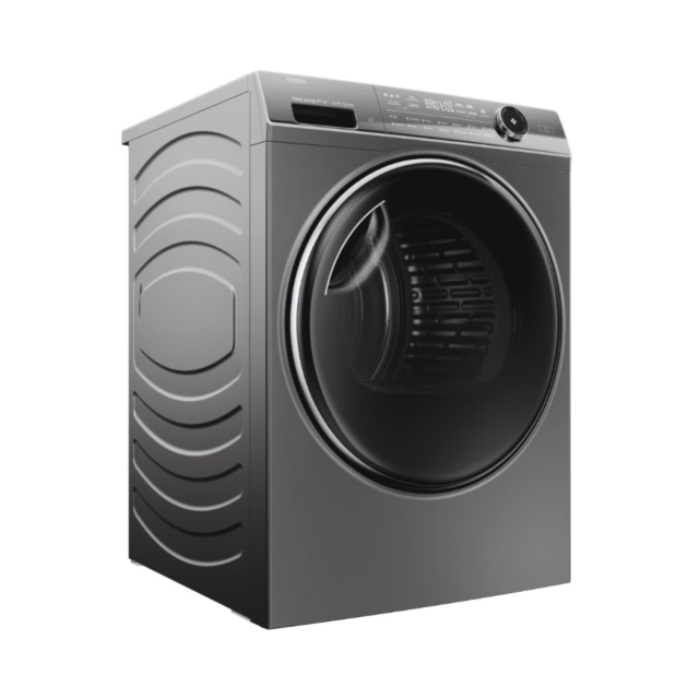 Haier HD90-A3Q979SU1 I Pro Series 7 9kg Heat Pump Tumble Dryer - Graphite