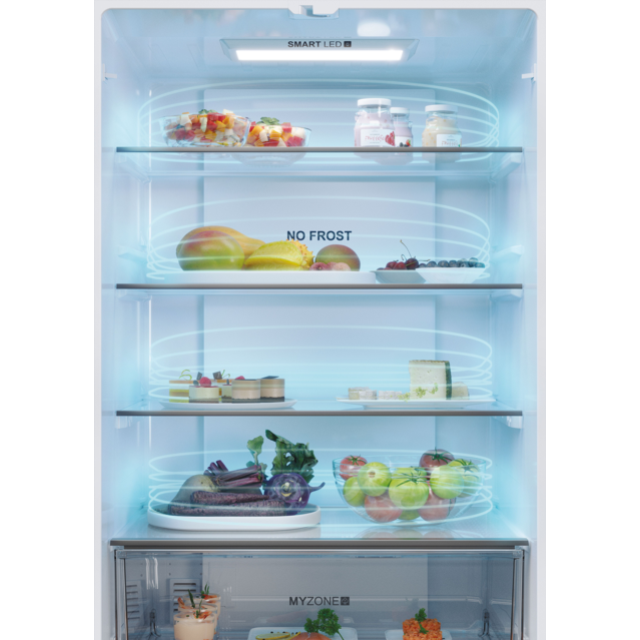 Haier HFR5719EWPB French Door Fridge Freezer - Slate Black - E Rated