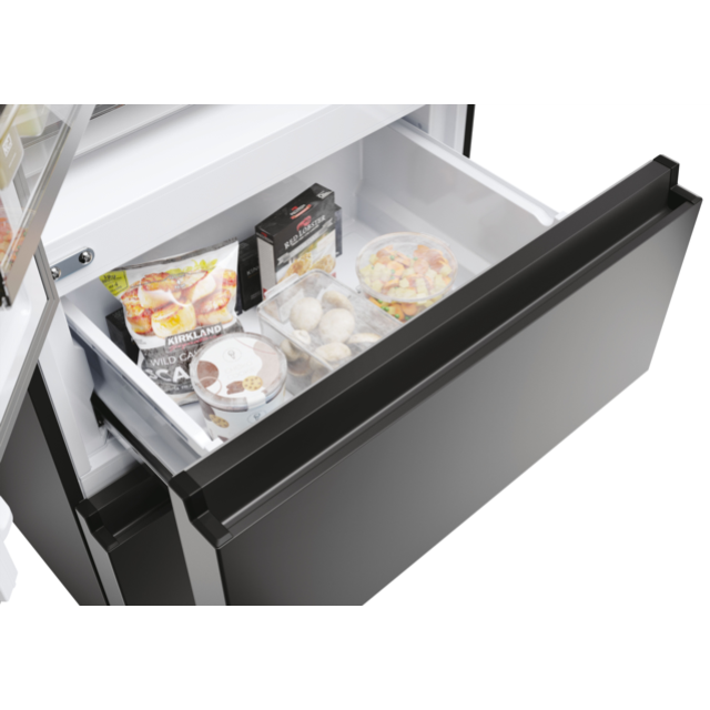 Haier HFR5719EWPB French Door Fridge Freezer - Slate Black - E Rated