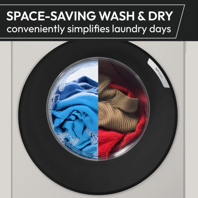 Hoover Ultra HGWD 4106B9C-80 10+6kg 1400rpm Freestanding Washer Dryer - White - A/D Rated