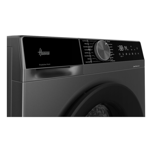 Hoover Ultra HGWD 4106B9GC-80 10+6kg 1400rpm Freestanding Washer Dryer - Graphite - A/D Rated
