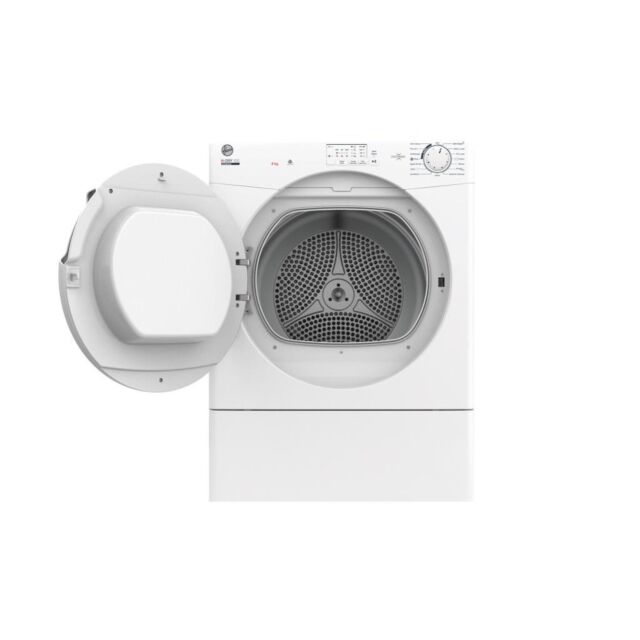 Hoover HLE C8LF H-Dry 300 8kg Freestanding Tumble Dryer - White