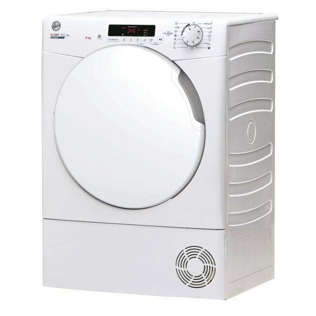 Hoover HLE C9DF H-Dry 300 Lite 9kg Freestanding Tumble Dryer - White