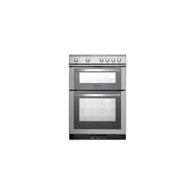Montpellier MDC600FS 60cm Double Oven in Silver