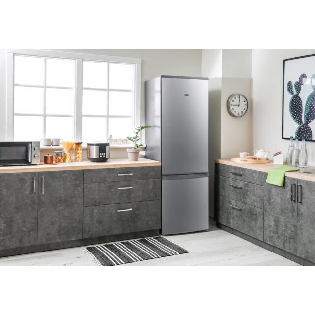 IK20569S.E TALL FRIDGE FREEZER IN SILVER