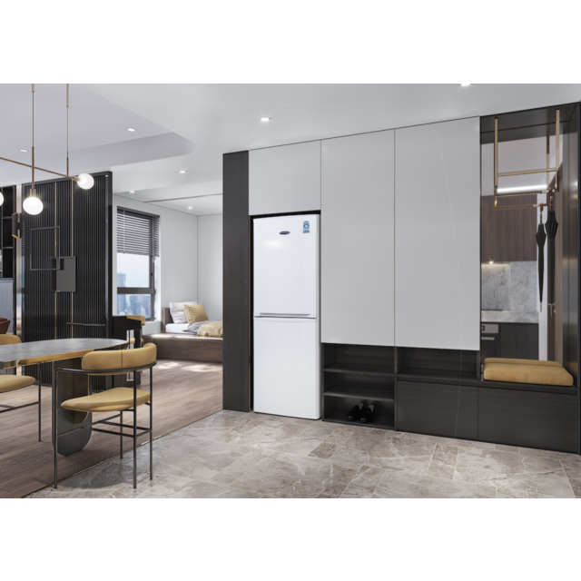 Iceking IK3633W.E Combi Fridge Freezer