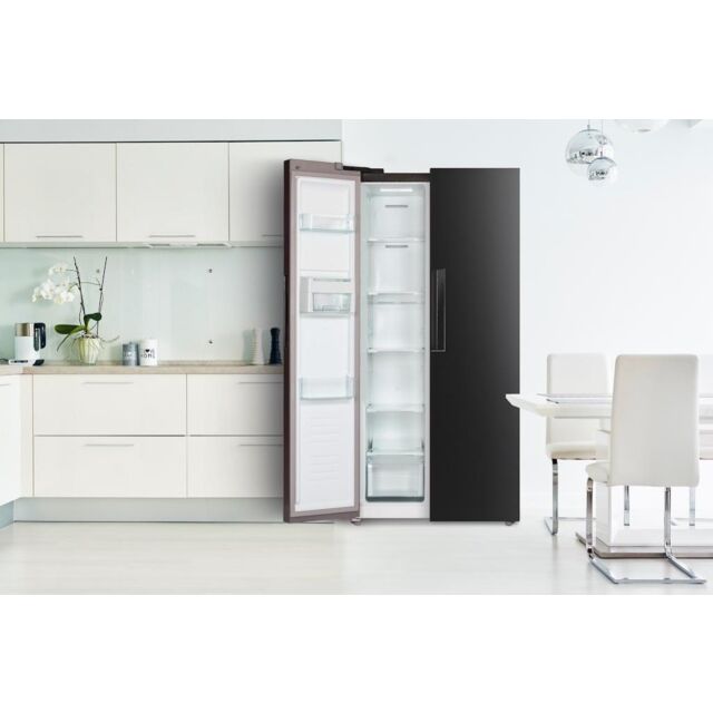 IK436DI.E AMERICAN STYLE SIDE BY SIDE FRIDGE FREEZER WITH ICE TWIST MAKER