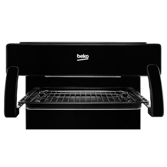 Beko KA52NEK Freestanding Gas Single Oven Cooker - Black