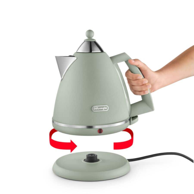 DeLonghi KBX3016.GR Argento Flora Kettle - Green