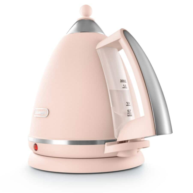 DeLonghi KBX3016.PK Argento Flora Kettle - Pink