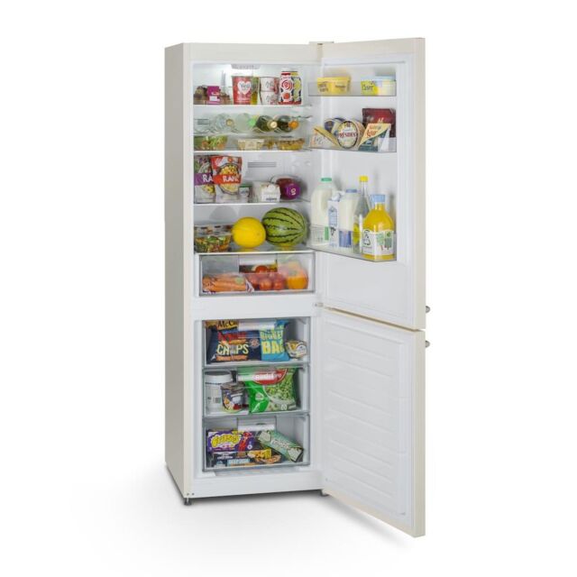 Montpellier MAB386EC Retro No Frost Fridge Freezer In Cream