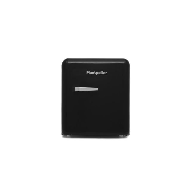 Montpellier MAB50K Table Top Retro Fridge - Black