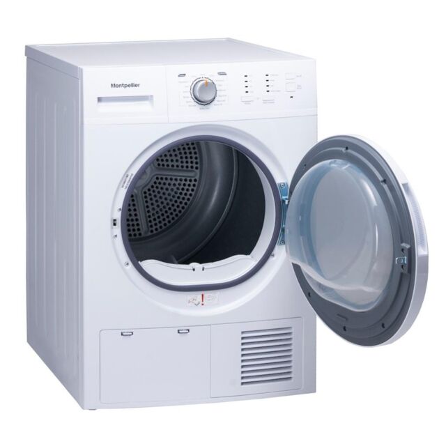 Montpellier MCD8W Freestanding 8kg Sensor Condenser Dryer
