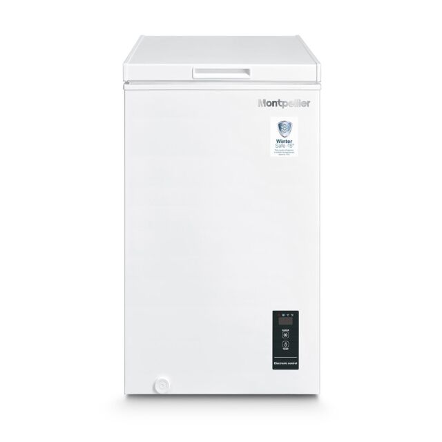 Montpellier MCF100EW 99ltr Chest Freezer In White
