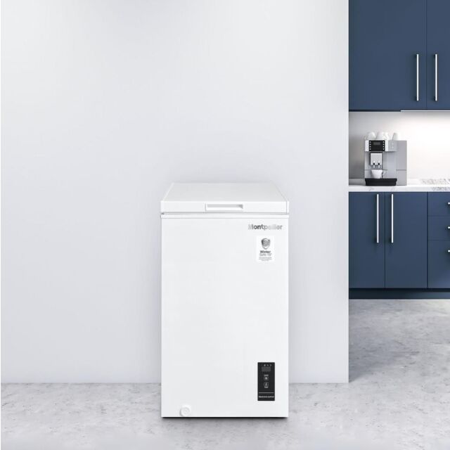 Montpellier MCF100EW 99ltr Chest Freezer In White