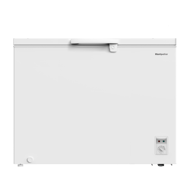 Montpellier MCF251W 254 Litre Chest Freezer in White