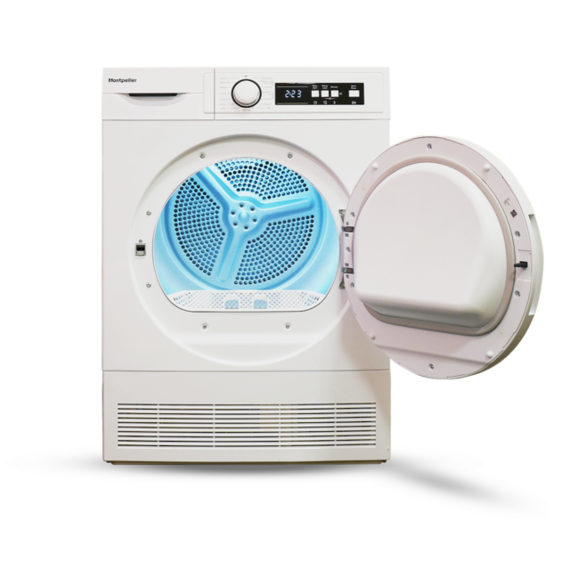Montpellier MDATDSC7W 7Kg Condenser Sensor Dry Tumble Dryer - White