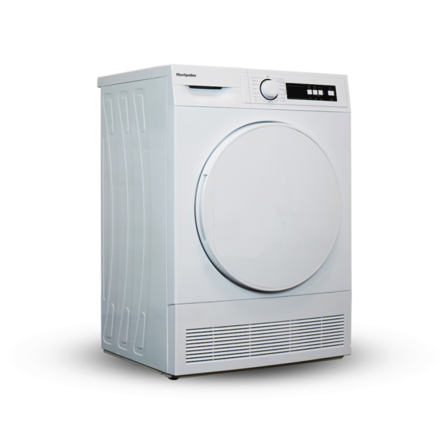 Montpellier MDATDSC7W 7Kg Condenser Sensor Dry Tumble Dryer - White