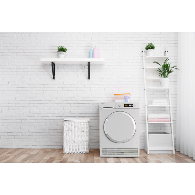 Montpellier MDATDSC7W 7Kg Condenser Sensor Dry Tumble Dryer - White