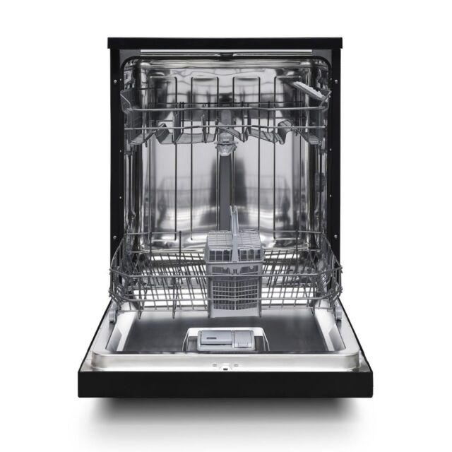 Montpellier MDWD1354K 60cm 13 Please Setting Freestanding Dishwasher - Black