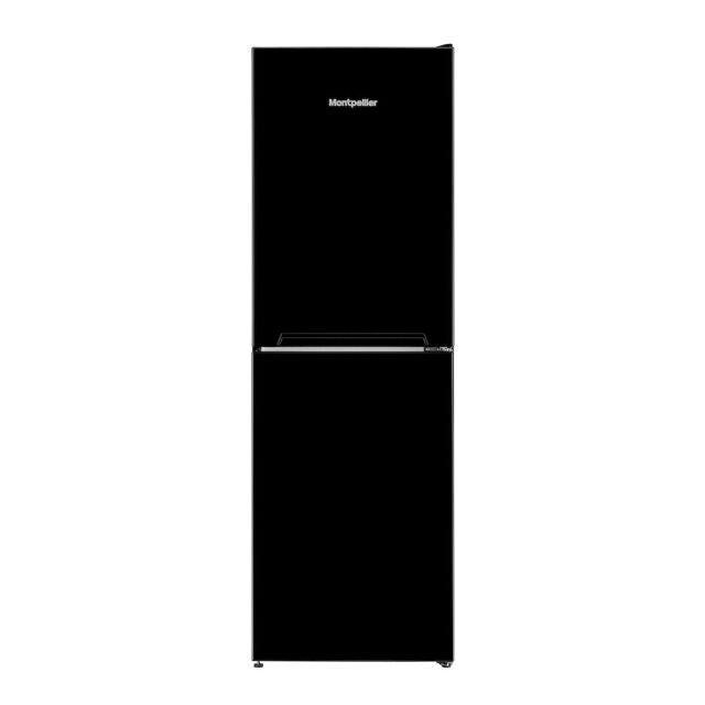 Montpellier MFF165K 50/50 Frost Free Fridge Freezer in Black