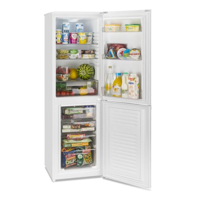 Montpellier MFF175W 50/50 Frost Free Fridge Freezer in White