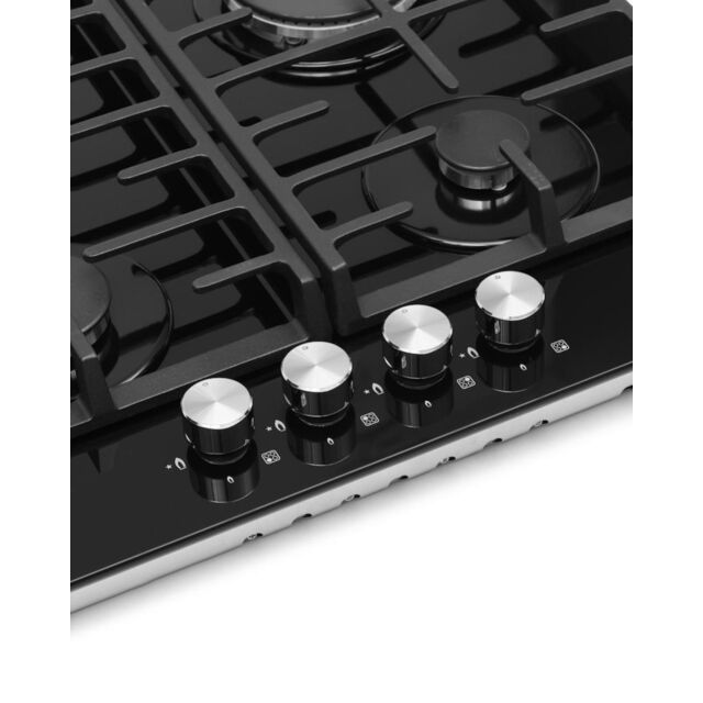 Montpellier MGH61BG Gas on Glass Black Hob