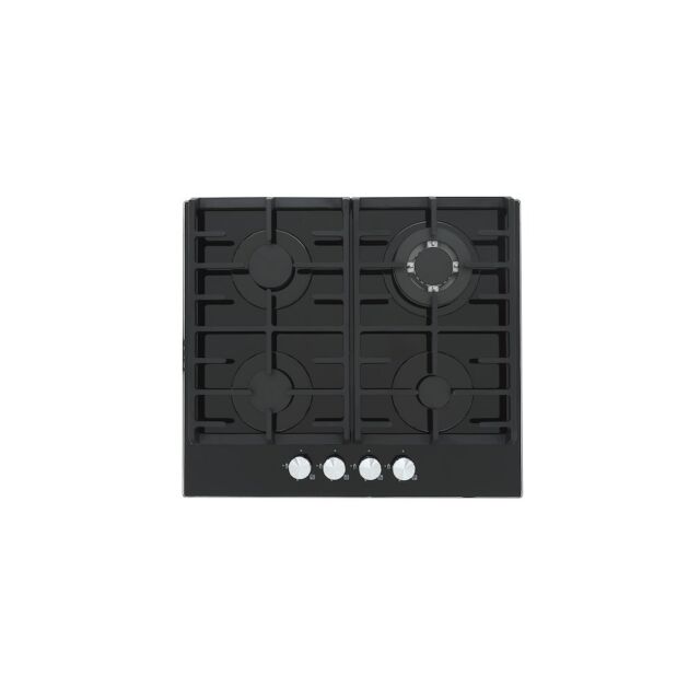 Montpellier MGH61BG Gas on Glass Black Hob