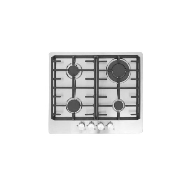 Montpellier MGH61CX 58cm Stainless Steel Gas Hob