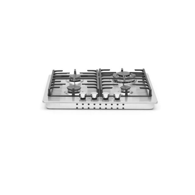 Montpellier MGH61CX 58cm Stainless Steel Gas Hob