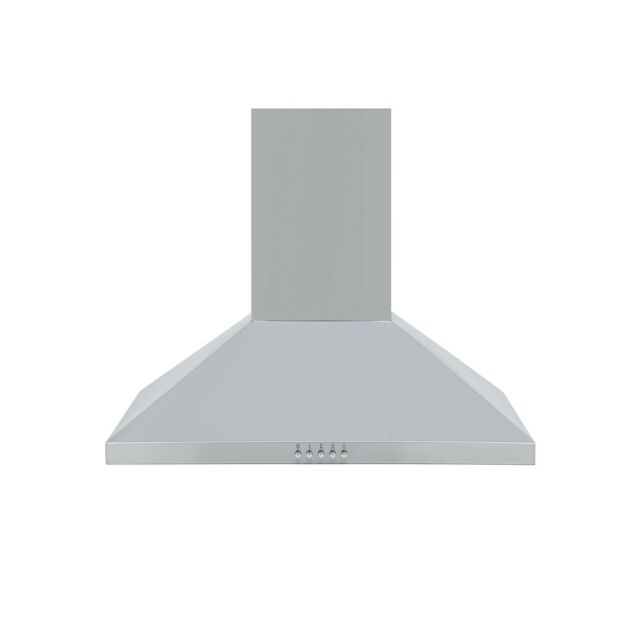 Montpellier MH600X 60cm Stainless Steel Chimney Hood