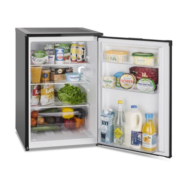 Montpellier MLA54BK Undercounter Larder Fridge in Black