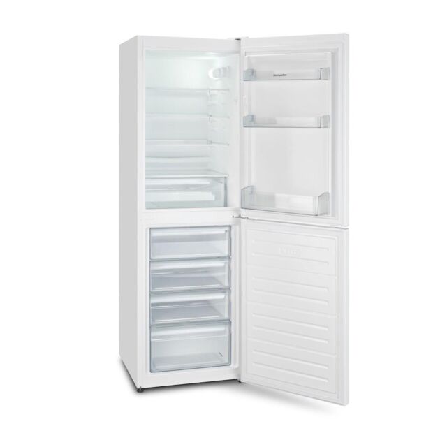 Montpellier MLF1770EW Low Frost Fridge Freezer In White