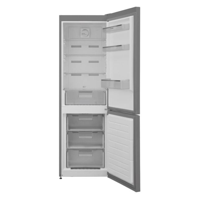 Montpellier 60cm 60/40 No Frost Fridge Freezer - Inox
