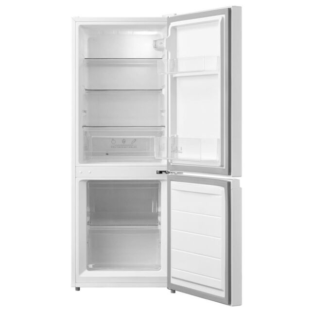 Montpellier MS125W Fridge Freezer in White