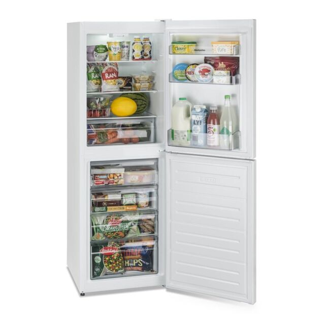 Montpellier MS165W 50/50 Low Frost Fridge Freezer in White