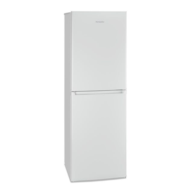 Montpellier MS175W 50/50 Static Fridge Freezer in White