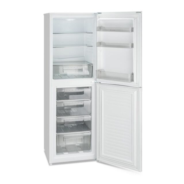 Montpellier MS175W 50/50 Static Fridge Freezer in White