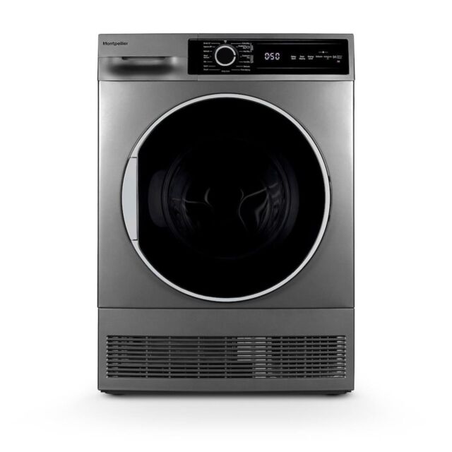 Montpellier MTDC8SDS 8kg Condenser Sensor Tumble Dryer - Silver