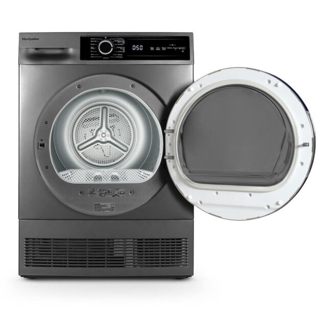 Montpellier MTDC8SDS 8kg Condenser Sensor Tumble Dryer - Silver