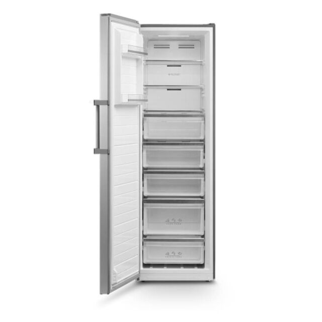 Montpellier MTF273X Tall No Frost Freezer In Inox