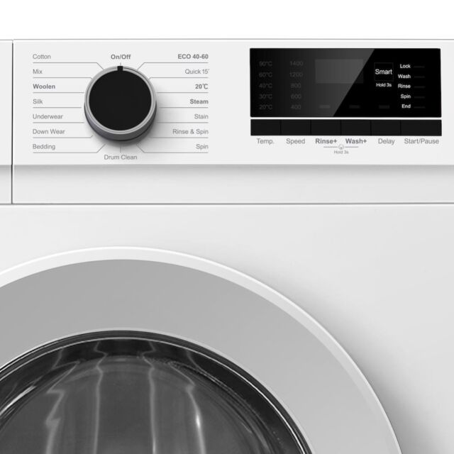 Montpellier MWM714W 7kg 1400rpm Freestanding Washing Machine - White