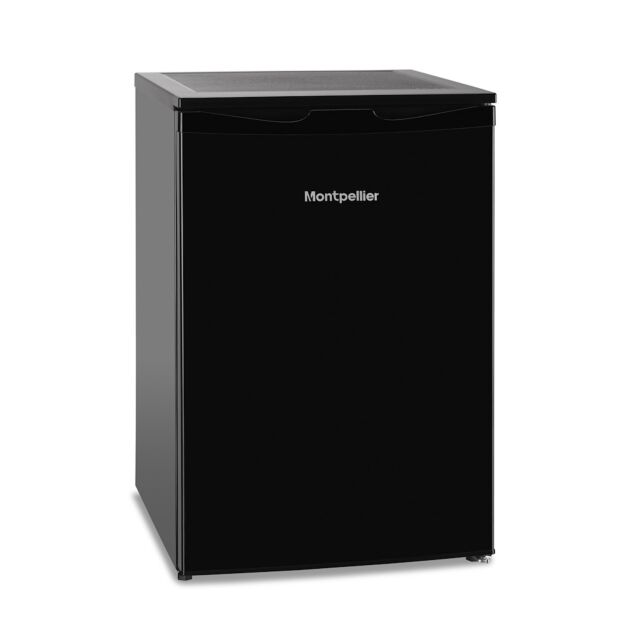 Montpellier MZF54BK Undercounter Freezer in Black