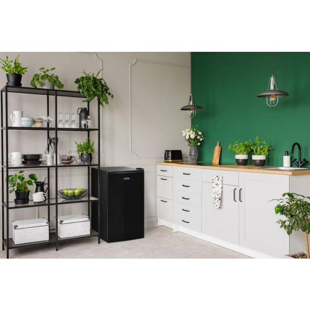 Iceking  RL114BK.E Larder Fridge In Black