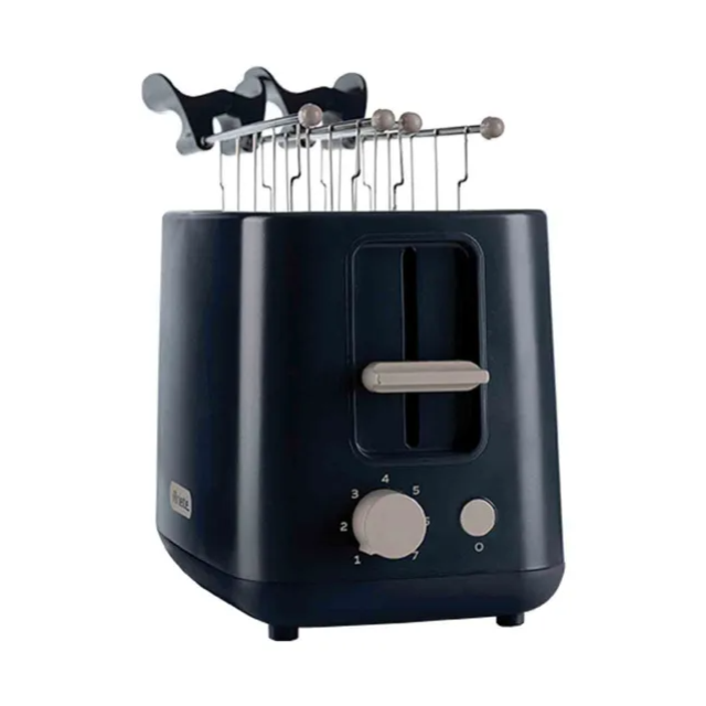 Ariete AR0157 2 Slice Breakfast Line Toaster - Dark Grey