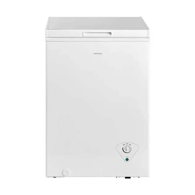 Statesman CHF100 55cm 100 Litre Chest Freezer - White