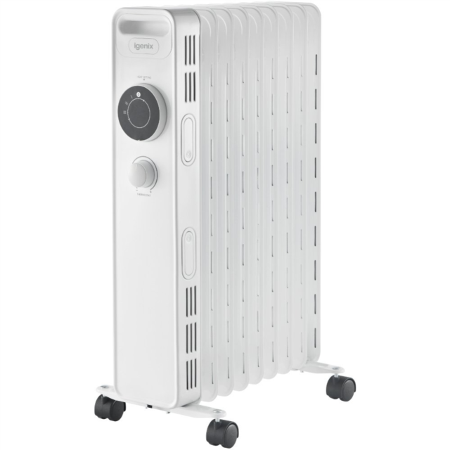 Igenix IG2620 2000W Oil Filled Radiator White