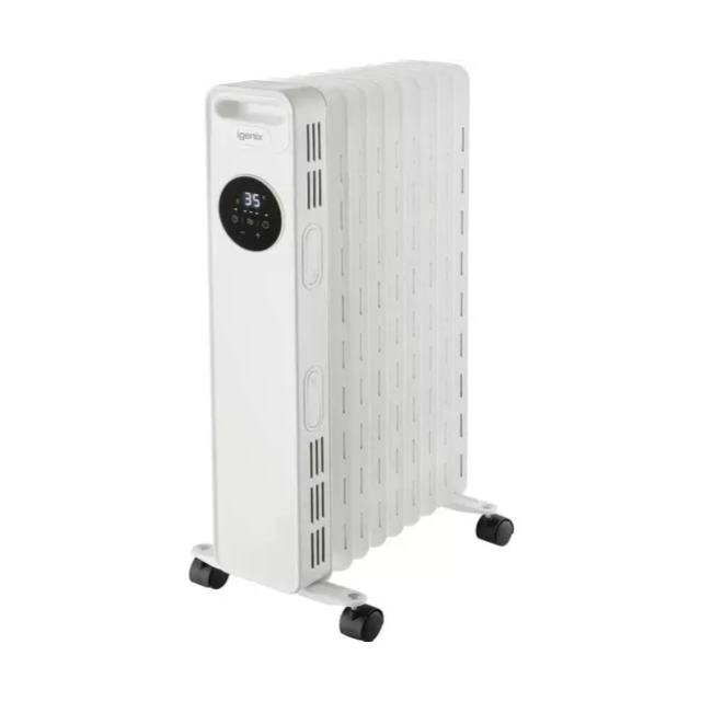 Igenix IG2621 2000W Digital Oil filled Radiator White