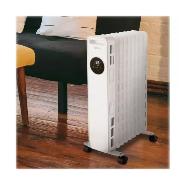 Igenix IG2621 2000W Digital Oil filled Radiator White
