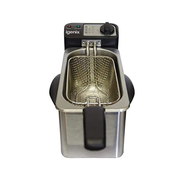 Igenix IG8015 1.5L Mini Fryer Stainless Steel